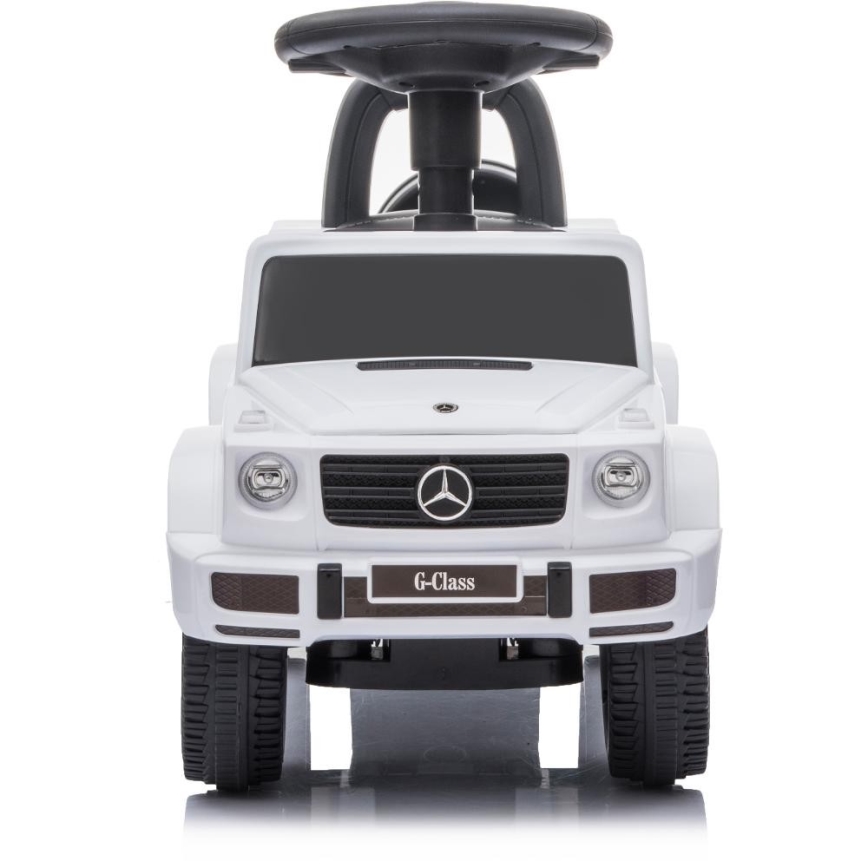 Bici a spinta Mercedes G350d 2xAA bianco/nero