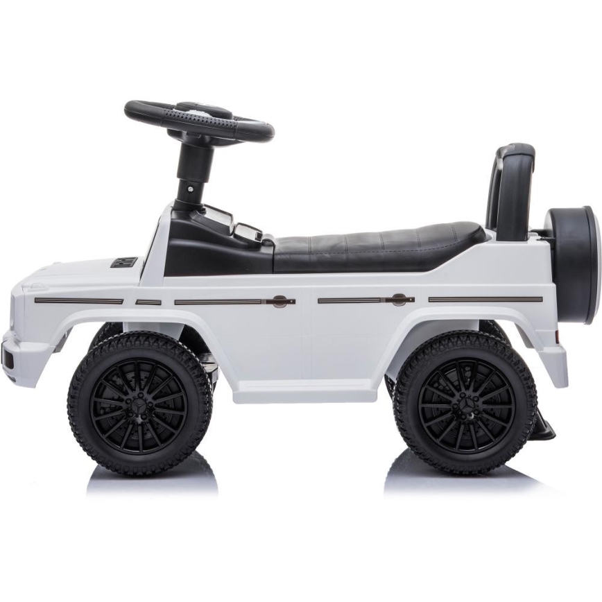 Bici a spinta Mercedes G350d 2xAA bianco/nero