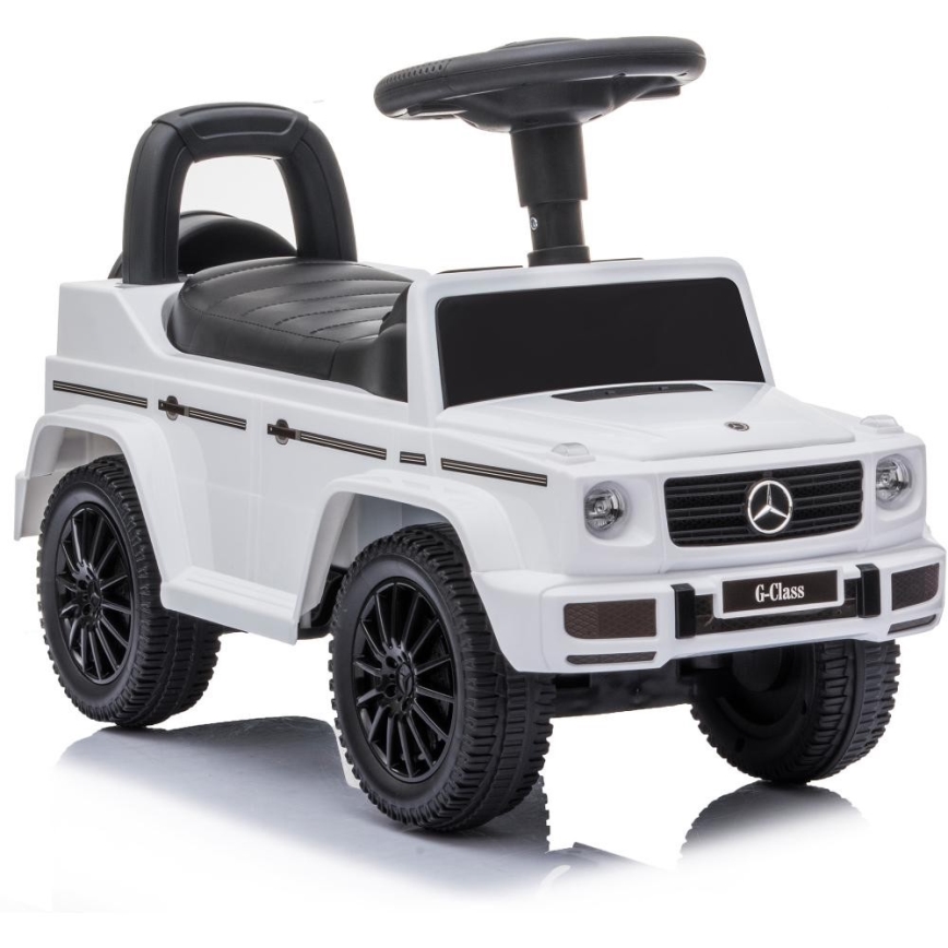 Bici a spinta Mercedes G350d 2xAA bianco/nero