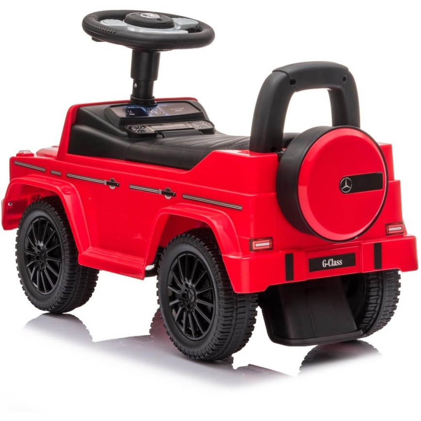 Bici a spinta Mercedes G350d 2xAA rosso/nero