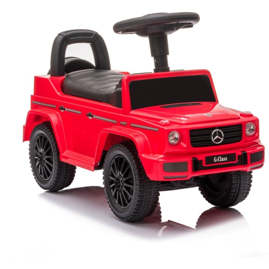 Bici a spinta Mercedes G350d 2xAA rosso/nero