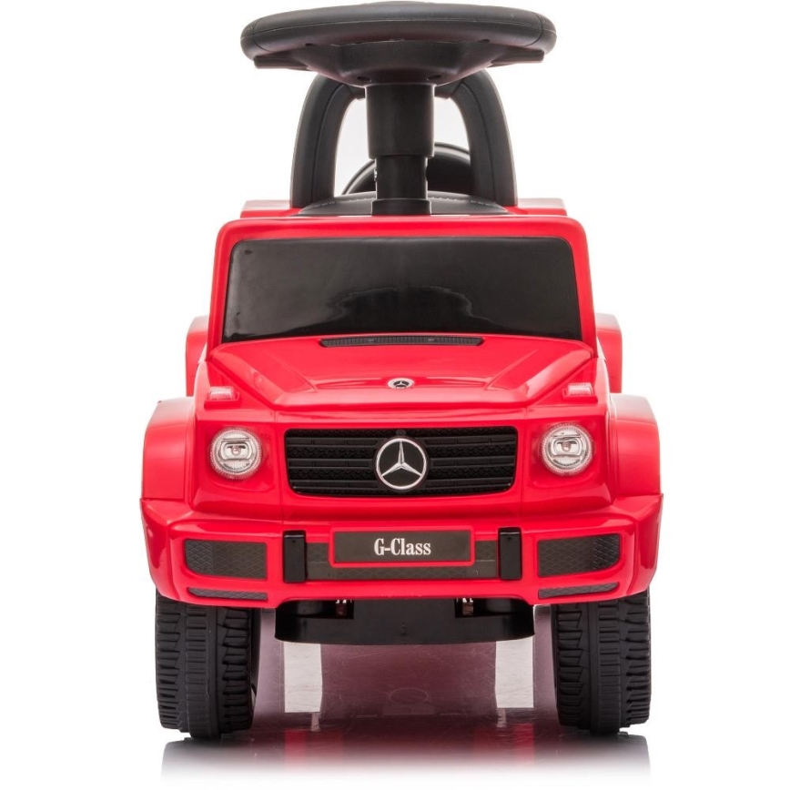 Bici a spinta Mercedes G350d 2xAA rosso/nero