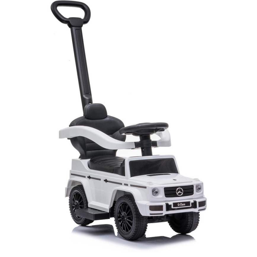 Bici a spinta Mercedes G350d 3in1 2xAA bianco/nero