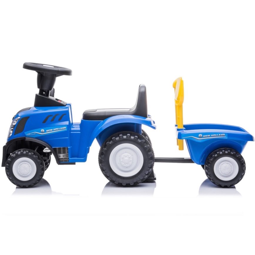 Bici a spinta NEW HOLLAND 2xAA blu/nero