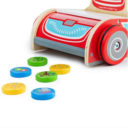 Bigjigs Toys - Aspirapolvere a bastone