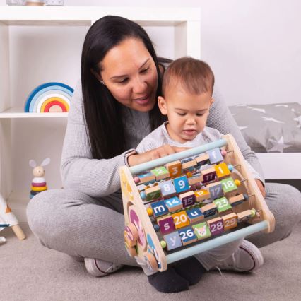 Bigjigs Toys - Attivo triangolo con animali