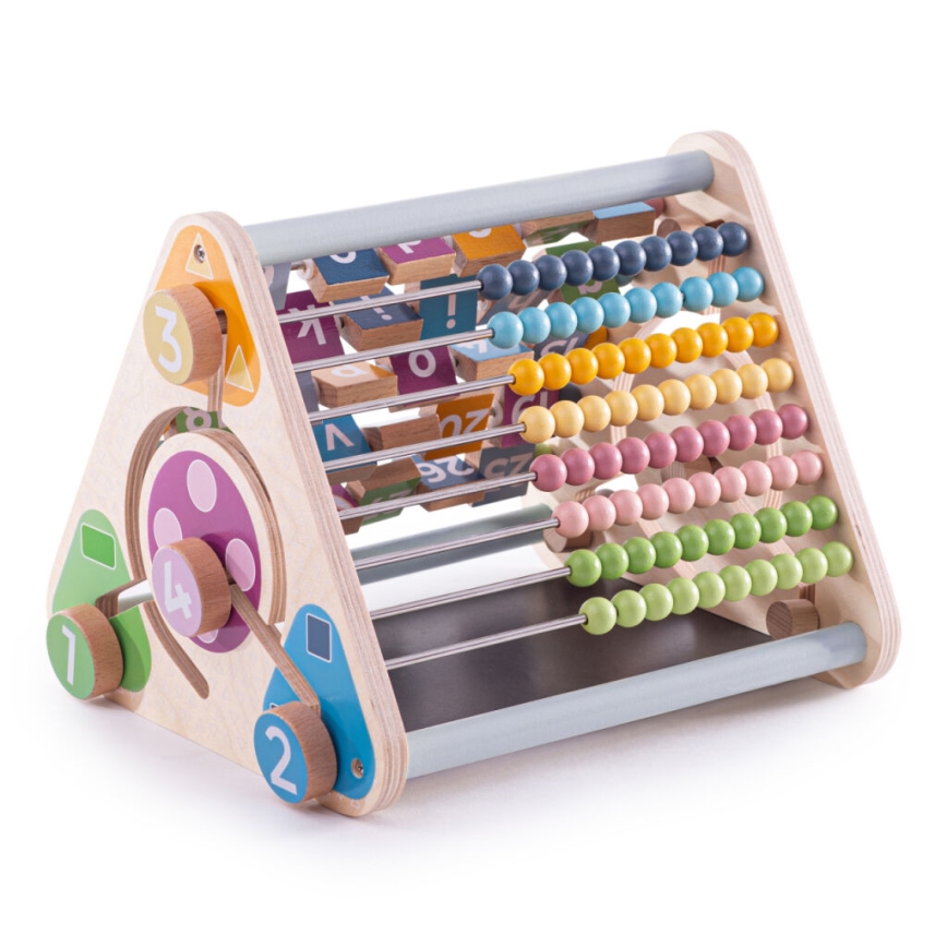 Bigjigs Toys - Attivo triangolo con animali