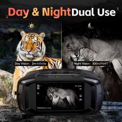 Binocolo con visione notturna 6x25, 4000 mAh