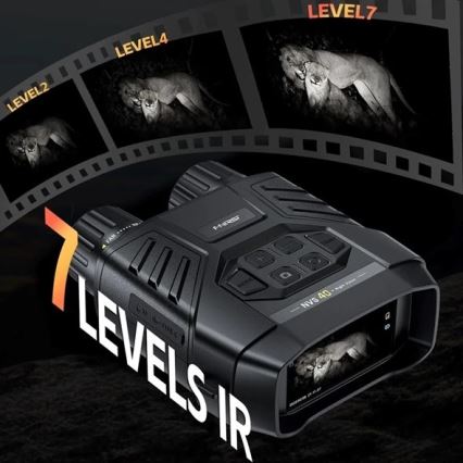 Binocolo con visione notturna 6x25, 4000 mAh