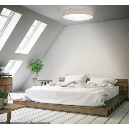 BK Licht 1395 - Plafoniera LED LED/20W/230V tortora