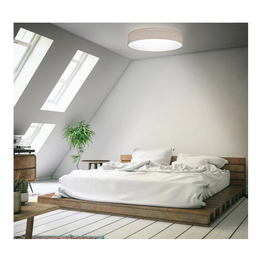 BK Licht 1395 - Plafoniera LED LED/20W/230V tortora