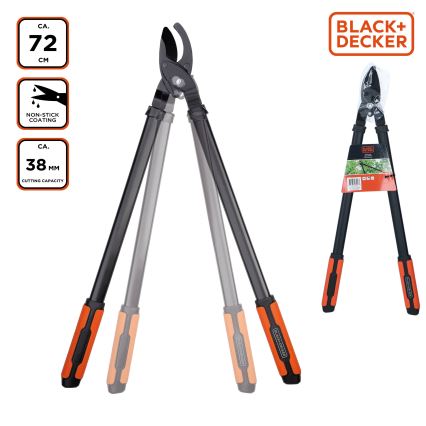 BLACK+DECKER - Cesoie per il giardinaggio 720 mm