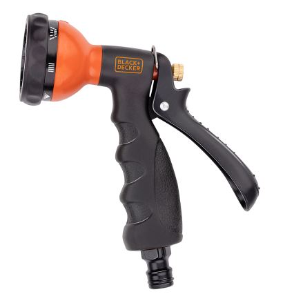 BLACK+DECKER - Pistola di irrigazione con 3 connettori