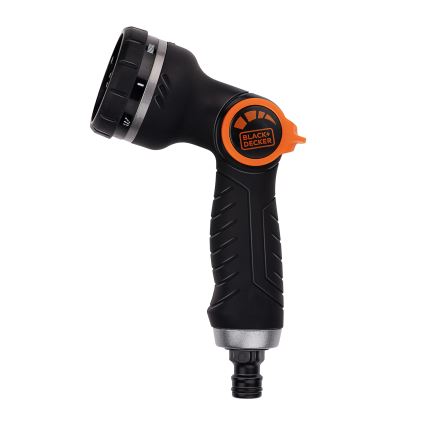 BLACK+DECKER - Pistola di irrigazione con 3 connettori