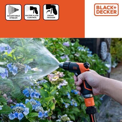 BLACK+DECKER - Pistola di irrigazione