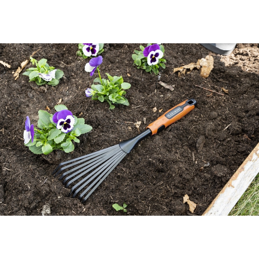 BLACK+DECKER - Rastrello portatile 40 cm