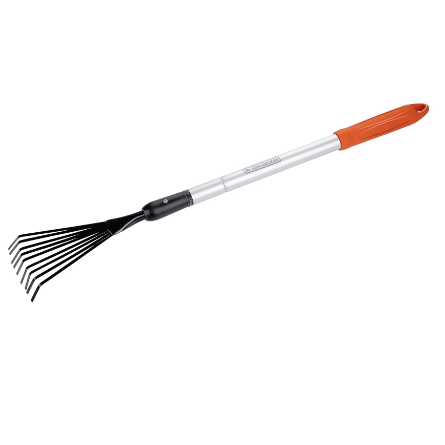 BLACK+DECKER - Telescopico rastrello 78-111 cm