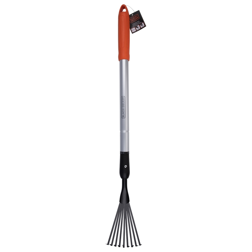 BLACK+DECKER - Telescopico rastrello 78-111 cm