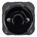 Bohemia-Design - Dimmer retrò in porcellana senza cornice 250V/10A, nero