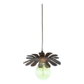 Bohemia-Design - Lampada a sospensione con cavo 1xE27/60W/230V bronzo