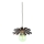 Bohemia-Design - Lampada a sospensione con cavo 1xE27/60W/230V bronzo
