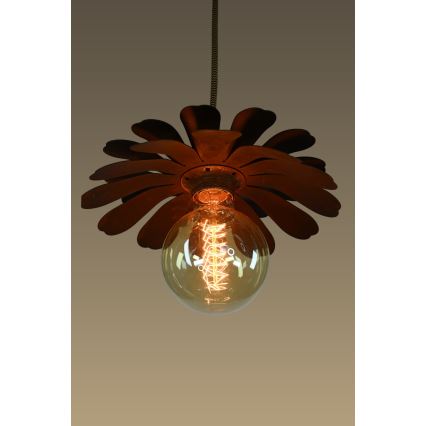 Bohemia-Design - Lampada a sospensione con cavo 1xE27/60W/230V bronzo