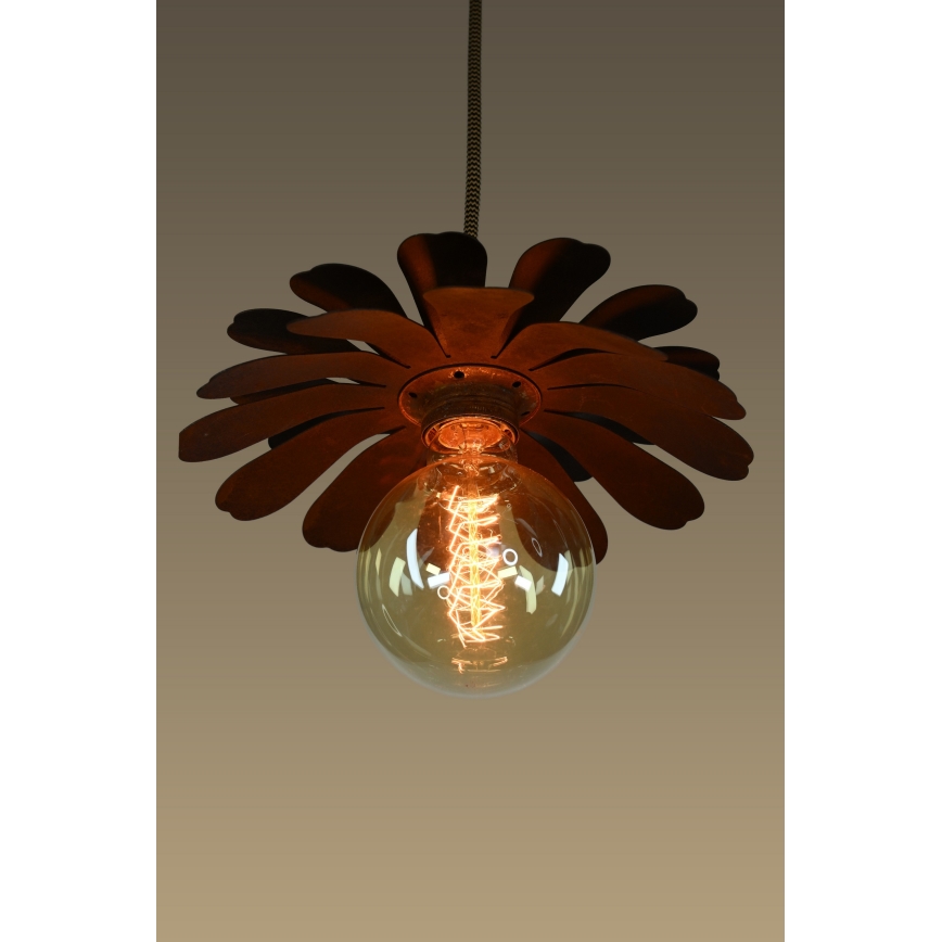 Bohemia-Design - Lampada a sospensione con cavo 1xE27/60W/230V bronzo