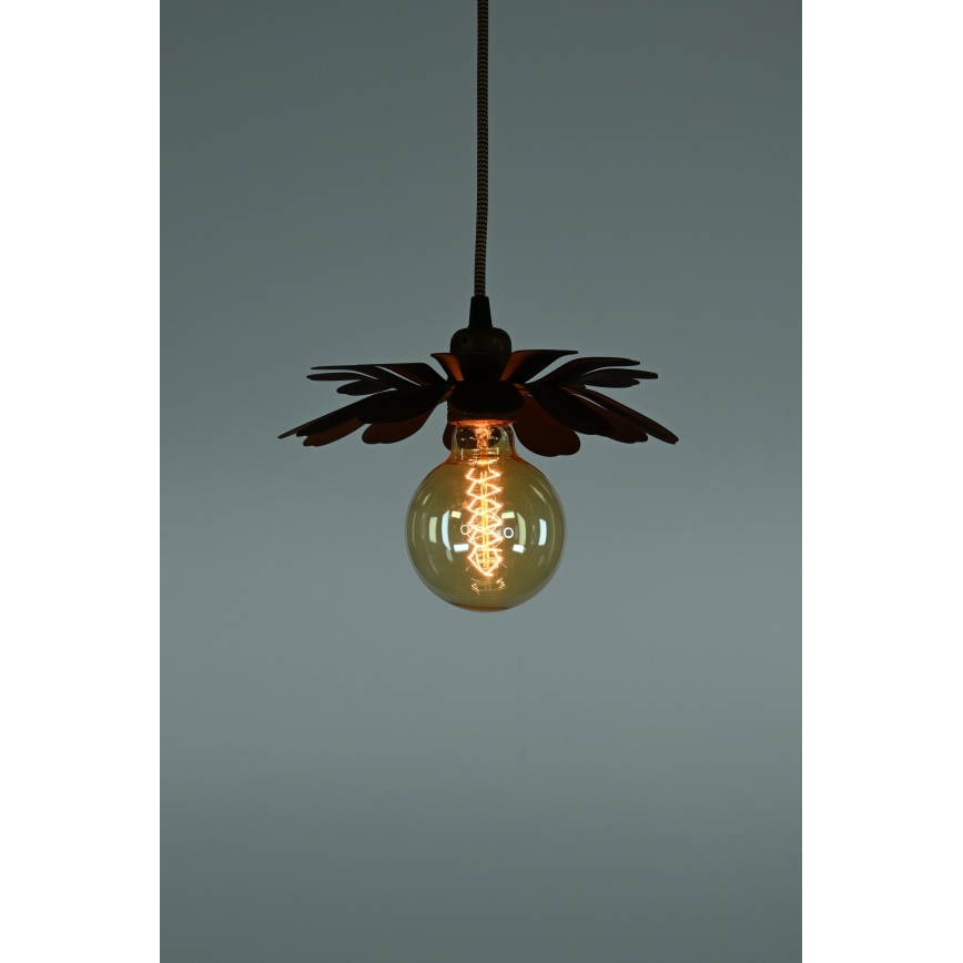 Bohemia-Design - Lampada a sospensione con cavo 1xE27/60W/230V bronzo