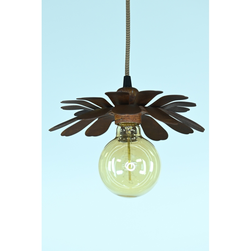 Bohemia-Design - Lampada a sospensione con cavo 1xE27/60W/230V bronzo