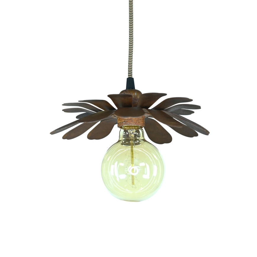 Bohemia-Design - Lampada a sospensione con cavo 1xE27/60W/230V bronzo