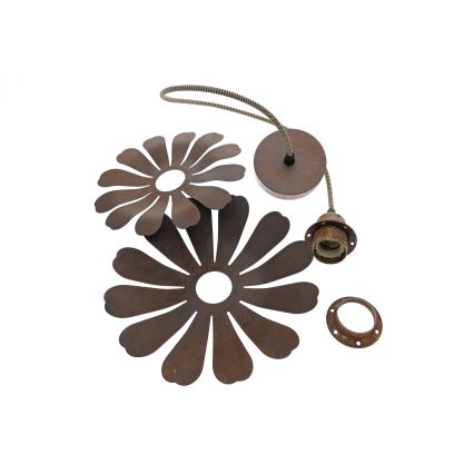 Bohemia-Design - Lampada a sospensione con cavo 1xE27/60W/230V bronzo