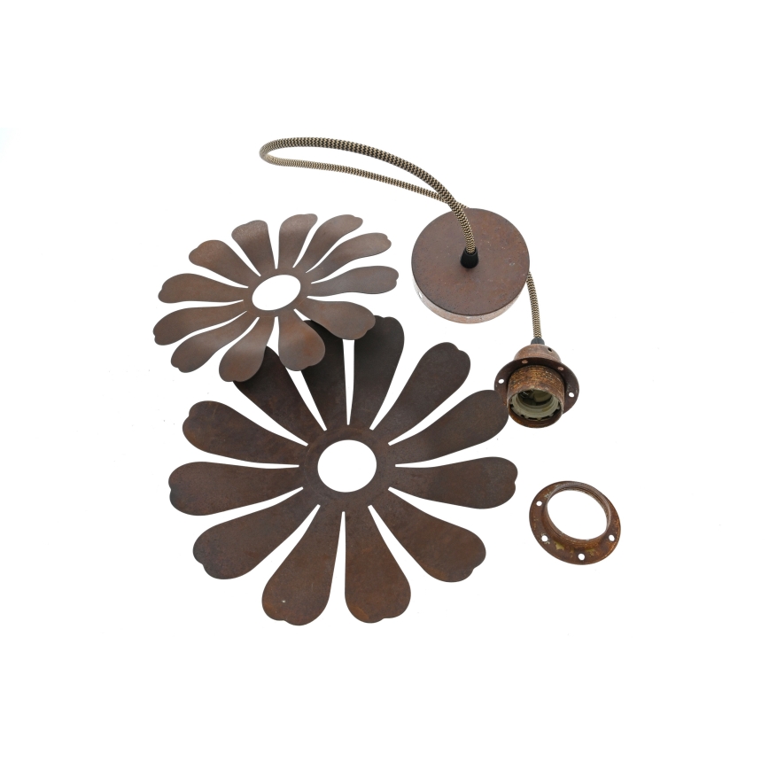 Bohemia-Design - Lampada a sospensione con cavo 1xE27/60W/230V bronzo