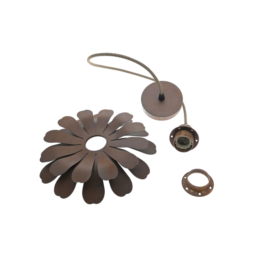 Bohemia-Design - Lampada a sospensione con cavo 1xE27/60W/230V bronzo
