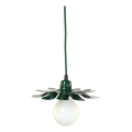Bohemia-Design - Lampada a sospensione con cavo 1xE27/60W/230V verde