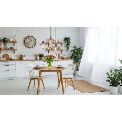 Bohemia-Design - Lampada a sospensione in porcellana con cavo 1xE27/60W/230V