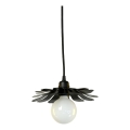 Bohemia-Design - Lampada a sospensione su cavo 1xE27/60W/230V nera