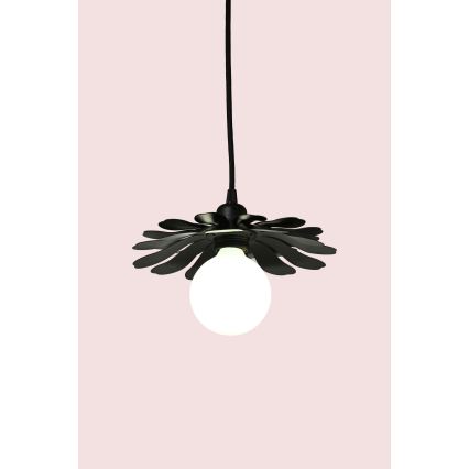 Bohemia-Design - Lampada a sospensione su cavo 1xE27/60W/230V nera