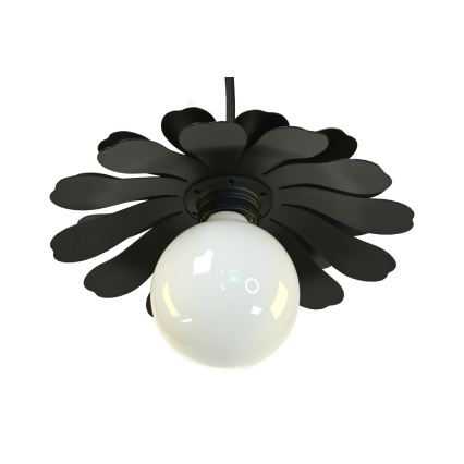 Bohemia-Design - Lampada a sospensione su cavo 1xE27/60W/230V nera