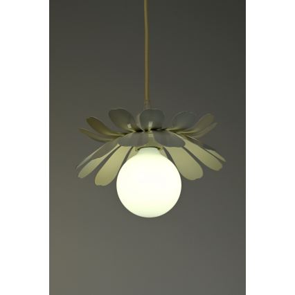 Bohemia-Design - Lampadario a sospensione con cavo 1xE27/60W/230V crema