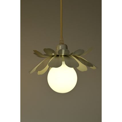 Bohemia-Design - Lampadario a sospensione con cavo 1xE27/60W/230V crema