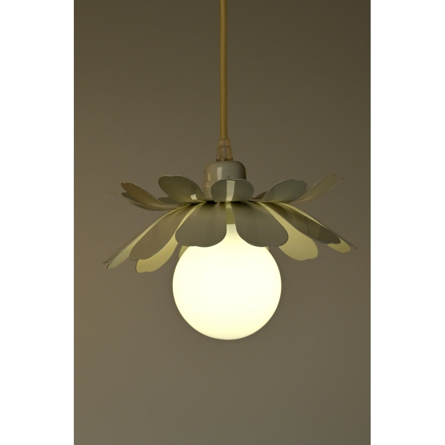 Bohemia-Design - Lampadario a sospensione con cavo 1xE27/60W/230V crema