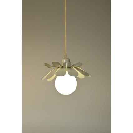 Bohemia-Design - Lampadario a sospensione con cavo 1xE27/60W/230V crema