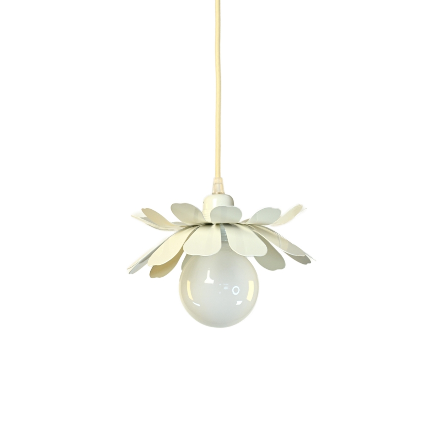 Bohemia-Design - Lampadario a sospensione con cavo 1xE27/60W/230V crema
