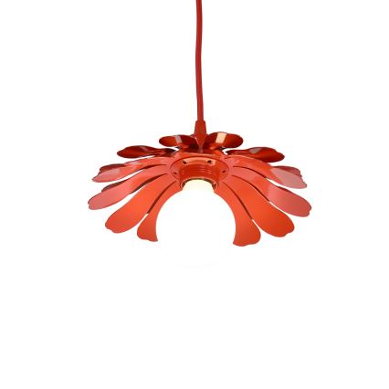 Bohemia-Design - Lampadario a sospensione con cavo 1xE27/60W/230V rosso