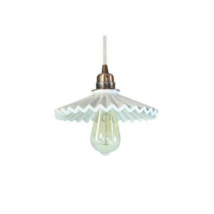 Bohemia-Design - Lampadario in porcellana con cavo 1xE27/60W/230V