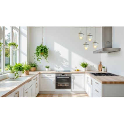 Bohemia-Design - Lampadario sospeso in porcellana con cavo 1xE27/60W/230V