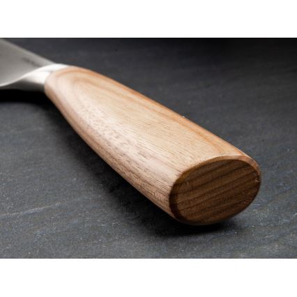 Böker - Coltello da cucina Santoku CORE 16,5 cm, manico in noce