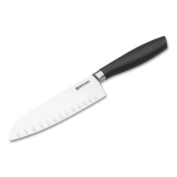 Böker - Coltello da cucina Santoku CORE PROFESSIONAL 16,5 cm nero