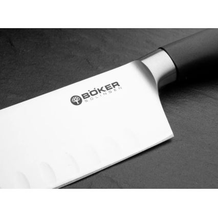 Böker - Coltello da cucina Santoku CORE PROFESSIONAL 16,5 cm nero