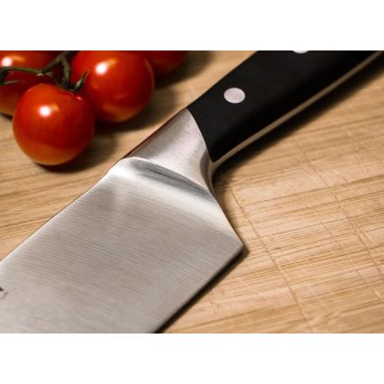 Böker - Coltello da cucina Santoku FORGE 16 cm nero
